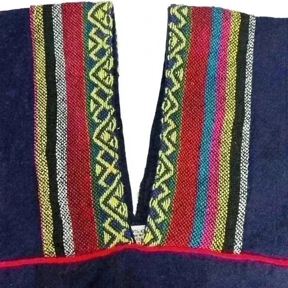 MADE IN THAILAND Cropped Colorful Sleeveless Hand Embroidered Tank Top Women S - Picture 2 of 5